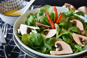 salade-mache-champignons